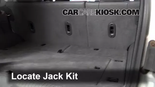 2007 Jeep Grand Cherokee Laredo 3.7L V6 Levantar auto Usar el gato para levantar el auto